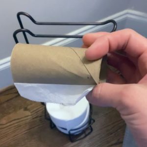 Triple your storage after Christmas by doing this with toilet paper and more!