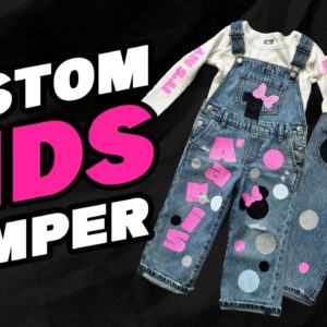 Creating A Custom 1st Birthday Outfit Using Heat Transfer Vinyl