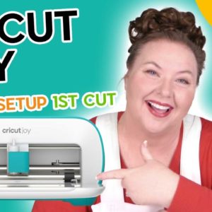 Cricut Joy for Beginners: Unbox, Setup, & First Cut! (CRICUT KICKOFF Day #1)