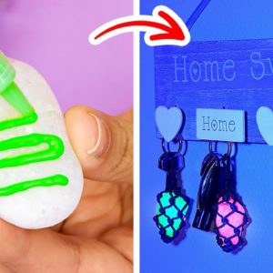 Easy Rock Painting Ideas & Creative Drawing Hacks for Home Artistry 🎨🌟