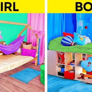 Incredible Room Makeover for Kids & Decorating Hacks for All Ages 🌟🎨