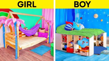 Incredible Room Makeover for Kids & Decorating Hacks for All Ages 🌟🎨