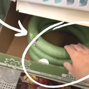 The BRILLIANT new way people are using Dollar Store wreath forms for Christmas!