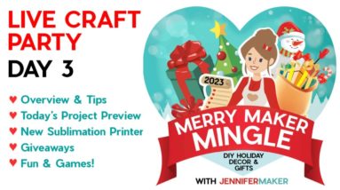 Merry Maker Mingle Live - Craft Until Christmas!