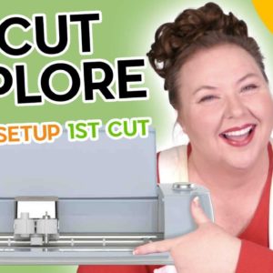 Cricut Explore for Beginners: Unbox, Setup, & First Cut! (CRICUT KICKOFF Day #1)