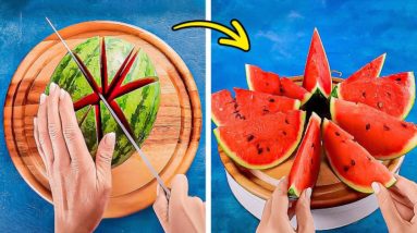 How To Peel And Cut Fruits And Vegetables Like A Pro || Kitchen Ideas That Will Ease Your Life