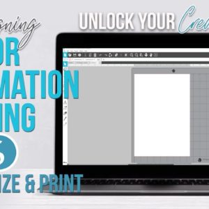 Using Silhouette Studio for Sublimation how-to Size Save and Print