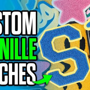 Custom Chenille Patches with A Heat Press?! Retro Decoration Made Easy