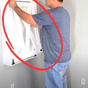 Husband surprises wife by doing THIS with a cabinet and a table!