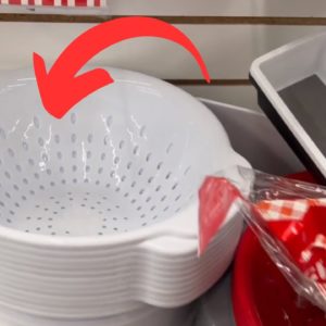 The BRILLIANT new reason people are buying Dollar Store strainers!