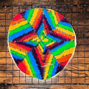 Tie-Dye Pattern | Rainbow Whirlwind Super Spiral | Liquid Dye