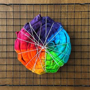 Tie-Dye Tutorial / Rainbow Side Starflower Pattern / 1 Hour Tie Dye (HWI)