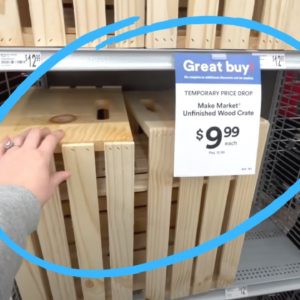 Everyone will be buying Michaels crates after seeing this GENIUS new trend!