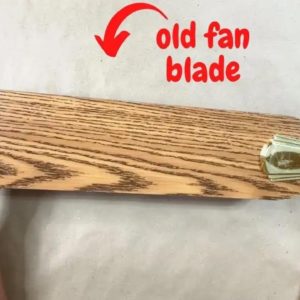 How a fan blade can make your entryway prettier and more organized (really!)