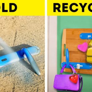 Recycling Hacks and DIY Crafts ♻️💡Clever Ways to Upcycle Everything Around You