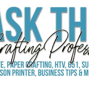 Live with The Professor| Crafters, DIYers, Beginners, Newbies, and Creative Businesses