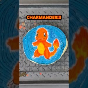 Hidden Art “CHARMANDER” Tie-Dye #shorts