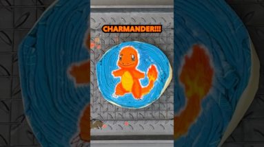 Hidden Art “CHARMANDER” Tie-Dye #shorts