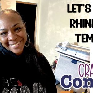 Crafts & Convos | Make a Rhinestone Template with Cricut Venture and Siser Romeo | StarCraft Create