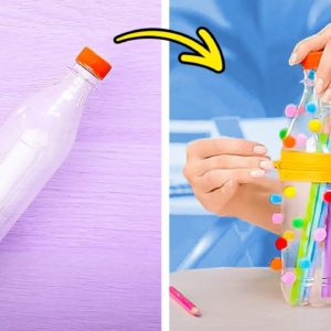 Creative DIY Plastic Bottle Crafts ♻️🌟 Transform Trash into Treasure!