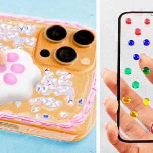 Crafting Adorable DIY Phone Cases: Quick, Effortless, and Ideal for Gifting! 🌈🎁