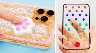 Crafting Adorable DIY Phone Cases: Quick, Effortless, and Ideal for Gifting! 🌈🎁