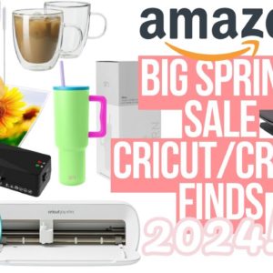 AMAZON SPRING SALE CRICUT + CRAFT FINDS 2024 🌷