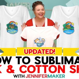 How To Sublimate Dark And Cotton T-Shirts - Updated For Lasting Results