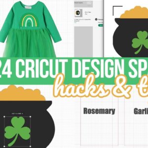 MUST SEE CRICUT DESIGN SPACE HACKS IN 2024