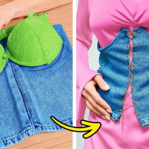 Easy Sewing Hacks to Save Your Old Clothes & Money ✂️👖