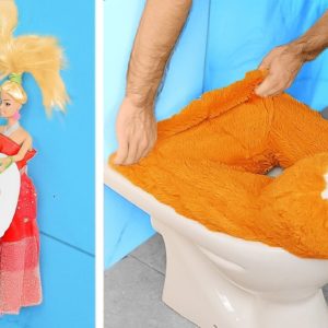 Quick and Easy Toilet Cleaning Tips 🧼✨ and Decorative Ideas for a Stylish Bathroom 🌿🛁