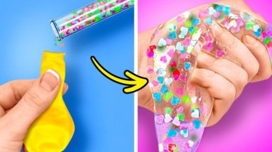 Big Stress Relief 😌✨ 🌀 Satisfying Nano Tape Bubbles, Relaxing Slime And Funny Fidgets