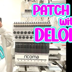 SEW GOOD SUNDAYS | Make an Embroidery Patch w/Ricoma Marquee 2001