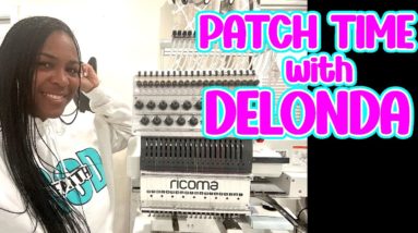 SEW GOOD SUNDAYS | Make an Embroidery Patch w/Ricoma Marquee 2001