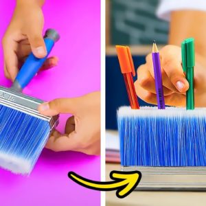 Back to School 🎒✨ Brilliant School Hacks & Crafts