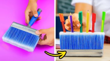 Back to School 🎒✨ Brilliant School Hacks & Crafts