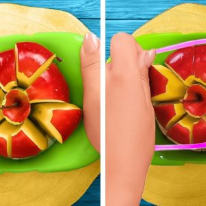 Effortless Ways to Cut and Peel Fruits & Veggies! 🍎🔪