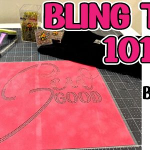 Craft-Tea Talk | BLING FOR BEGINNERS | EVERYTHING YOU NEED TO KNOW ABOUT HOTFIX RHINESTONES