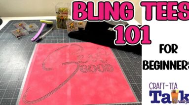 Craft-Tea Talk | BLING FOR BEGINNERS | EVERYTHING YOU NEED TO KNOW ABOUT HOTFIX RHINESTONES