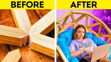 Ready to Transform Your Backyard? Learn How with These Awesome DIY Crafts! 🌼🔨