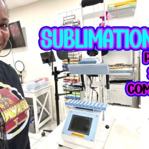 Craft-Tea Talk | Sublimation Pens with PYD LIFE 3-in-1 Combo Press | Nurse Bling Shirt