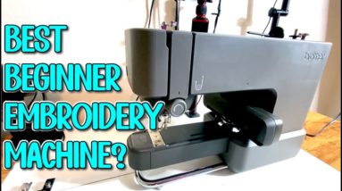 NEW! BROTHER SKITCH 4x4 EMBROIDERY MACHINE FOR BEGINNERS  | UNBOX & REVIEW