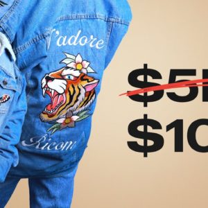 Recreating a $5,000 Embroidered Jacket for Under $100