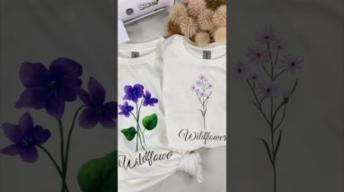 🪻Matching Mother’s Day T-shirts using the Siser Juliet machine + Siser EasyColor DTV 🪻