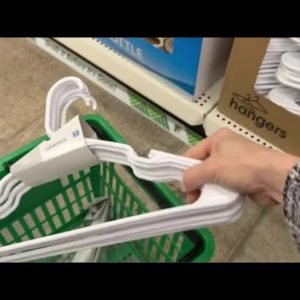 Why everyone's buying Dollar Store hangers (GENIUS fence idea!)