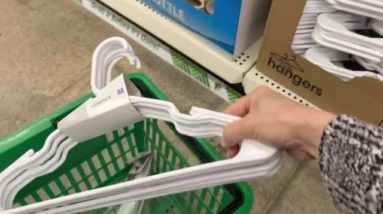 Why everyone's buying Dollar Store hangers (GENIUS fence idea!)