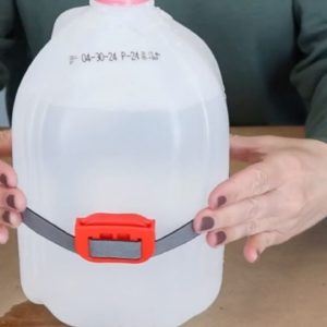 Wrap a head lamp around a water jug for this BRILLIANT summer hack!