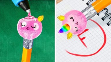 Fun School Crafts & Hacks You'll Love 📚🎨 Get Ready for School!