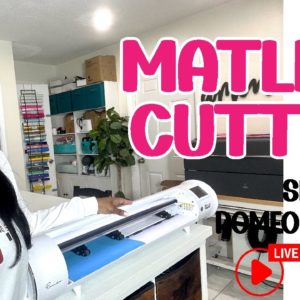 Craft-Tea Talk | Matless Cutting with Siser Romeo | Rhinestone Flock Templates | Bling Shirt