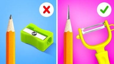 Genius School Hacks and DIY Gadgets Everyone Should Know! 🎓✨